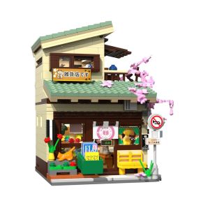 CaDA C66015W Kitty's Japanese Grocery Store Plastic Brick Kit