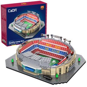 CaDA C66023W FC Barcelona Camp Nou Stadium Plastic Brick Kick