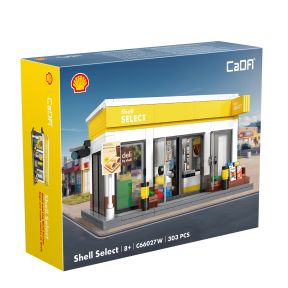 CaDA C66027W Shell Select Shop Plastic Brick Kit