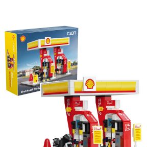 CaDA C66028W Shell Retail Station Plastic Brick Kit