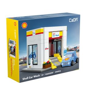 CaDA C66030W Shell Car Wash Plastic Brick Kit