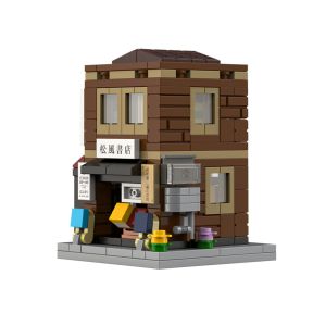 CaDA C66074W Mini Japanese Bookstore Plastic Brick Kit