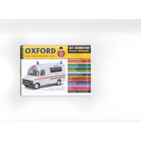 Oxford Diecast July-December 2