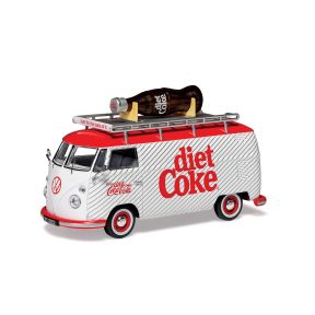 Corgi CC02747 Diet Coke Volkswagen Type 2 (T1) Split Screen Panel Campervan Giant Coke Bottle