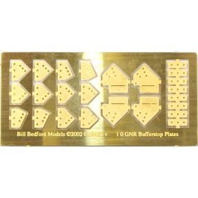 Bill Bedford Models CES466/4 OO Gauge GNR Bufferstop Plates