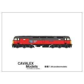 Cavalex CM-47770-RES-SF OO Gauge Class 47 47770 'Reserved' Rail Express Systems RES DCC Sound Fitted