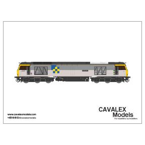 Cavalex Models CM-60017-TGC OO Gauge Class 60 60017 'Arenig Fawr' BR Railfreight Construction Sector