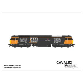Cavalex Models CM-60059-LH OO Gauge Class 60 60059 'Swinden Dalesmen' Loadhaul