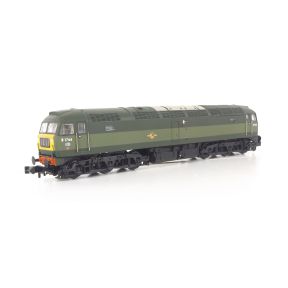 Graham Farish D1744-SH N Gauge Class 47 D1744 BR Green Small Yellow Panels DCC Sound Fitted