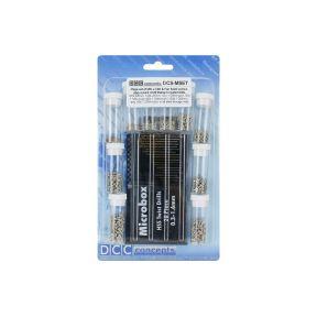 DCC Concepts DCS-MSET Mega Screw Set 16x 60 Vials With 20 Drill Bit Set