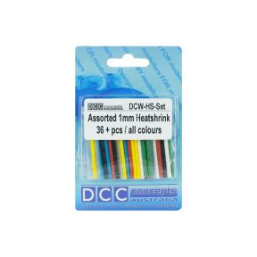 DCC Concepts DCW-HSSET Heat Shrink Assorted Colours 36 Pack