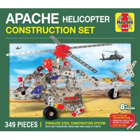 Haynes DEM0905 Apache Helicopter Metal Construction Set