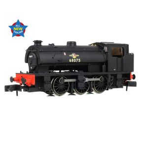 EFE Rail E85501 N Gauge WD Austerity J94 Saddle Tank 68075 BR Black Late Crest