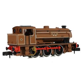 EFE Rail E85509 N Gauge WD Austerity Saddle Tank No.15 W.P.R Wemyss Private Railway Brown