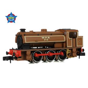 EFE Rail E85509 N Gauge WD Austerity Saddle Tank No.15 W.P.R Wemyss Private Railway Brown