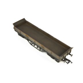 EFE Rail E87122 BR YCV Turbot Bogie Ballast Wagon BR Engineers Grey & Yellow Weathered DB978308