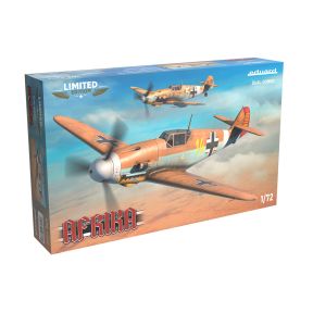 Eduard 2112 Afrika Messerschmitt BF109 Twin Pack Plastic Kits