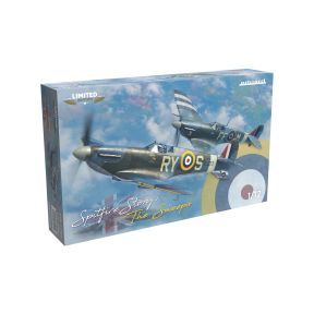 Eduard 2154 Spitfire Story The Sweeps Supermarine Spitfire Mk.Vb Twin Pack Plastic Kits