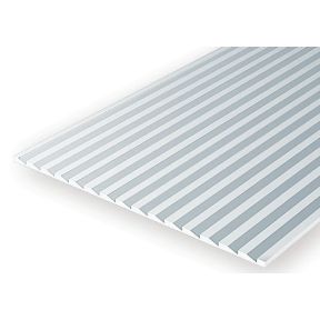 Evergreen EG4150 Novelty Siding .150 Spacing (3.8mm) Plasticard Sheet