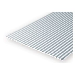 Evergreen EG4525 Metal Siding .030 Spacing (0.75mm) Plasticard Sheet