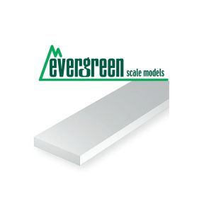 Evergreen Plastic HO Scale Strips - Various sizes to choose