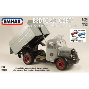Emhar 2402 Bedford O Series SWB Tipper Truck Plastic Kit
