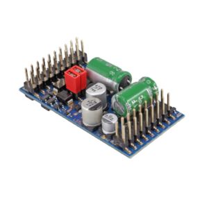 ESU 59315 LokPilot 5 L DCC Decoder Pinheader With Adapter Board & Solder Pads