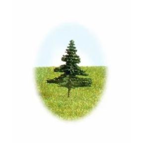 K&M Trees F200 25mm Tall Green Fir Trees Pack Of 12