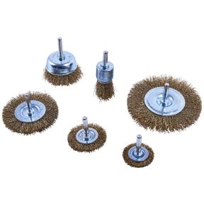 Am Tech F3500 Pack Of 6 Wire Brushes