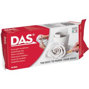 DAS F387500 White Modelling Clay 1kg