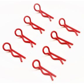 Fastrax FAST212FP Body Clips Flourescent Pink Small