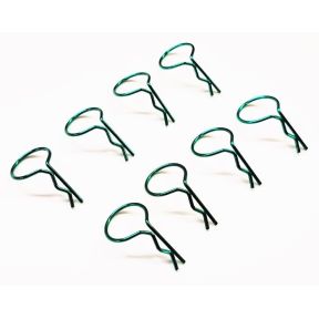 Fastrax FAST213MG Body Clips Metallic Green Large