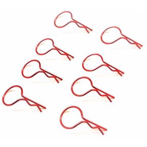 Fastrax FAST213MR Body Clips Metallic Red Large