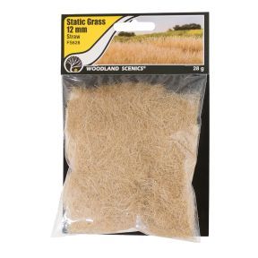 Woodland Scenics FS628 12mm Static Grass Straw