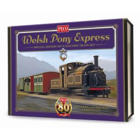 Peco GR1052 OO-9 Welsh Pony Express Train Set