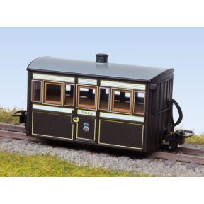 Peco GR559 OO-9 Ffestiniog Railway Bug Box 3rd Class Coach No.5 Victorian Livery