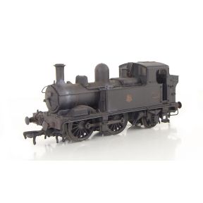 Hattons H1412-SH OO Gauge GW 14xx 0-4-2 Tank 1474 BR Black Early Crest Weathered