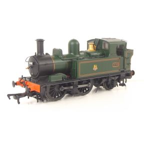 Hattons H1413-SH OO Gauge GW 14xx 0-4-2 Tank 1444 BR Green Early Crest