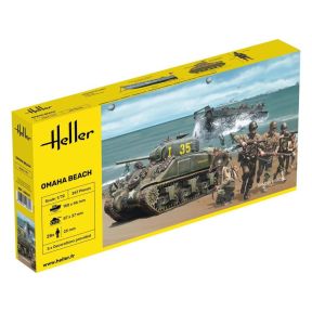 Heller 50332 Omaha Beach Diorama Plastic Kit