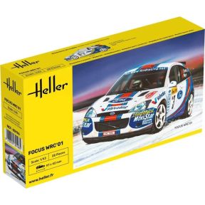 Heller 80196 Ford Focus WRC 2001 Plastic Kit
