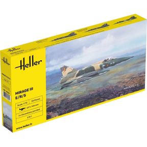 Heller 80323 Dassault Mirage III E Plastic Kit