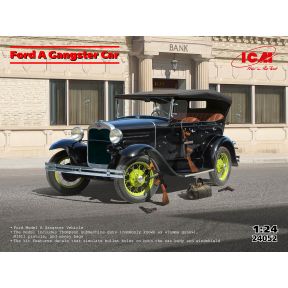 ICM 24052 Ford Model A Gangster Car Plastic Kit