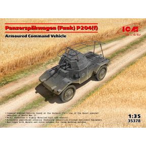 ICM 35378 Panzerspähwagen (Funk) P204(f), Armoured Command Vehicle Plastic Kit