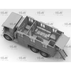 ICM 35603 Monty's Mobile Office Caravan Plastic Kit