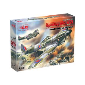 ICM 48071 Supermarine Spitfire Mk.XVI Plastic Kit
