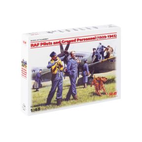 ICM 48081 RAF Pilots and Ground Crew Plastic Kit