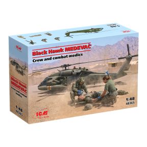ICM 48365 UH-60A Black Hawk 'Medevac' with Flight Medics
