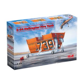 ICM 53202 S-64 Helicopter Fire Tank Plastic Kit