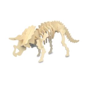 Quay J001 Triceratops Woodcraft Construction Kit