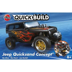 Airfix J6038 Quickbuild Jeep Quicksand Concept Plastic Kit